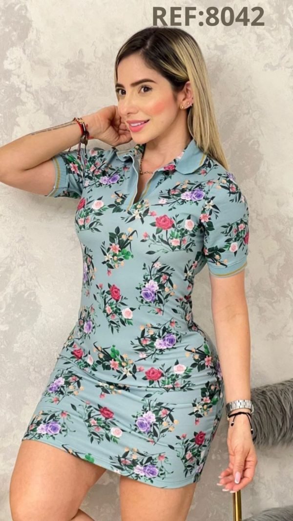 VESTIDO ESTAMPADO EN FLORES